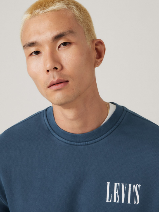 Levi's Свитшот Blue Regular [4]