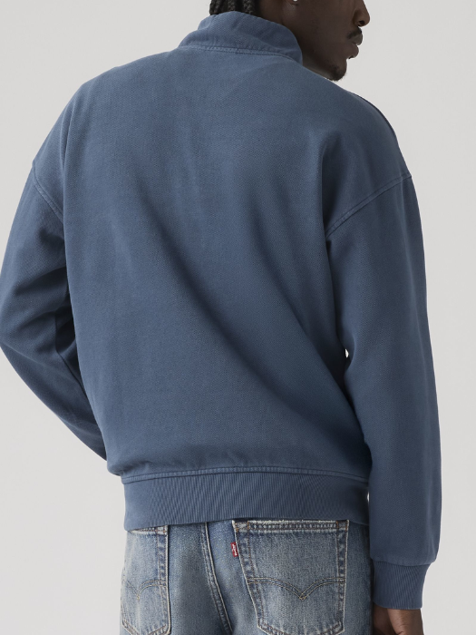 Levi's Мужской Свитшот Синий Relaxed [4]
