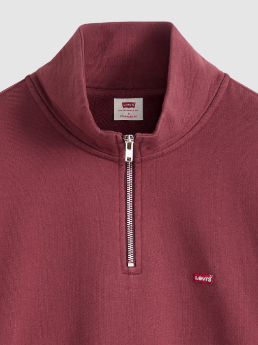 Levi's Мужской Свитшот Вишнево-Красный Regular [6]