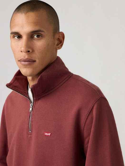 Levi's Мужской Свитшот Вишнево-Красный Regular [2]