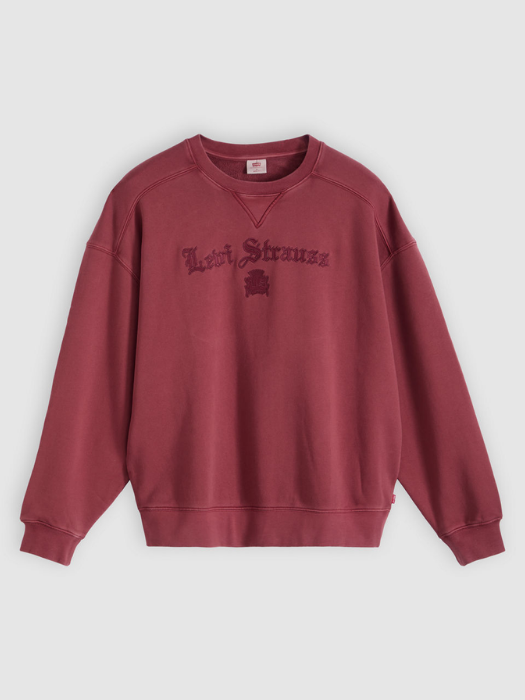 Levi's Мужской Свитшот Красный Relaxed [6]