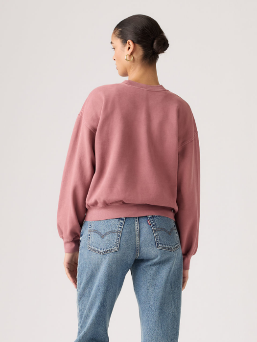 Levi's Женский Свитшот Пурпурный Relaxed [4]