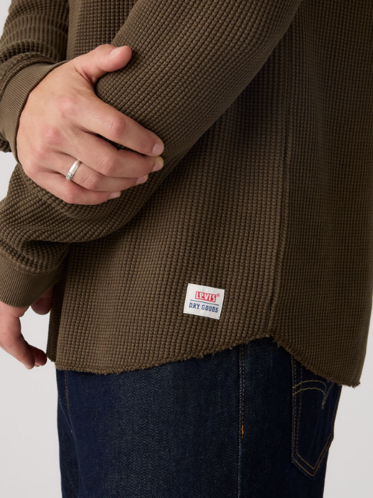 Levi's Мужской Свитшот Темно-Коричневый Relaxed [4]