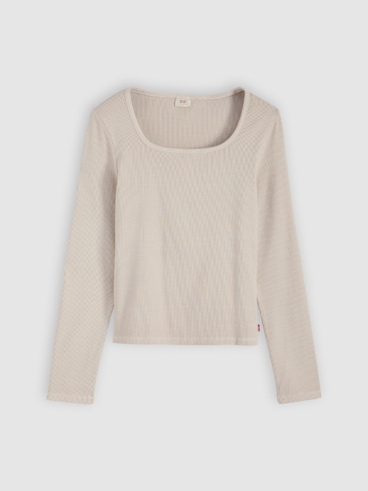 Levi's Женский Свитшот Кремовый Slim [5]