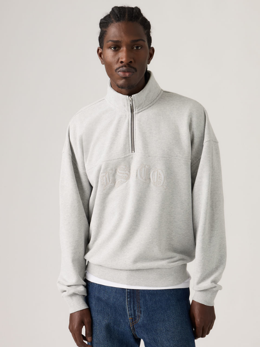 Levi's Мужской Свитшот Светло-Серый Relaxed [3]