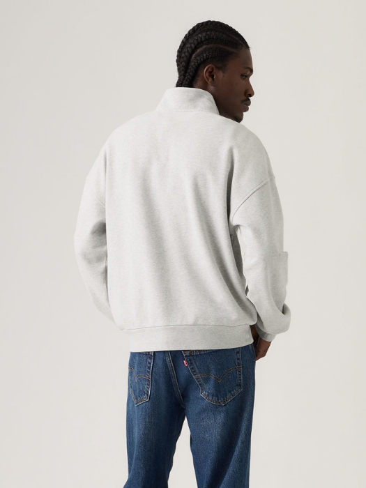 Levi's Мужской Свитшот Светло-Серый Relaxed [4]