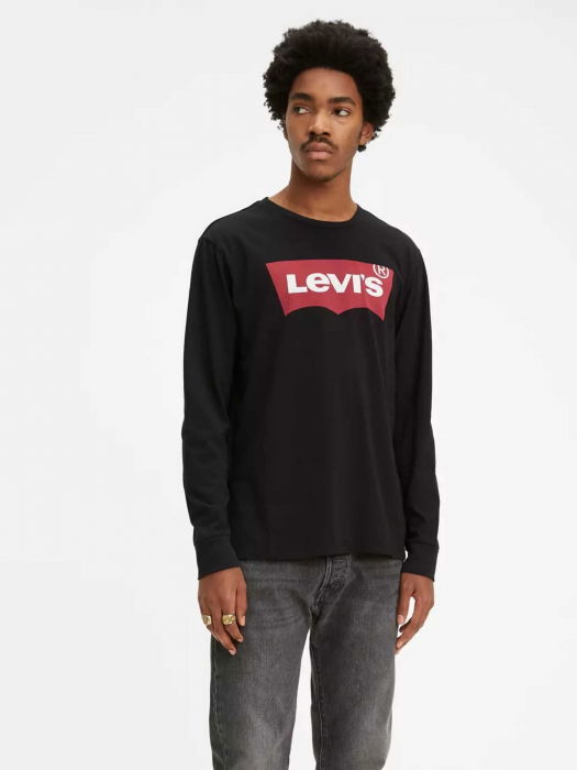 Levi's Мужской Свитшот Чёрный Regular [1]