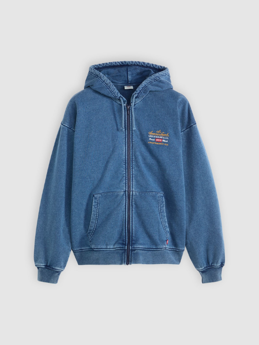 Levi's Мужской Свитшот Синий Relaxed [5]