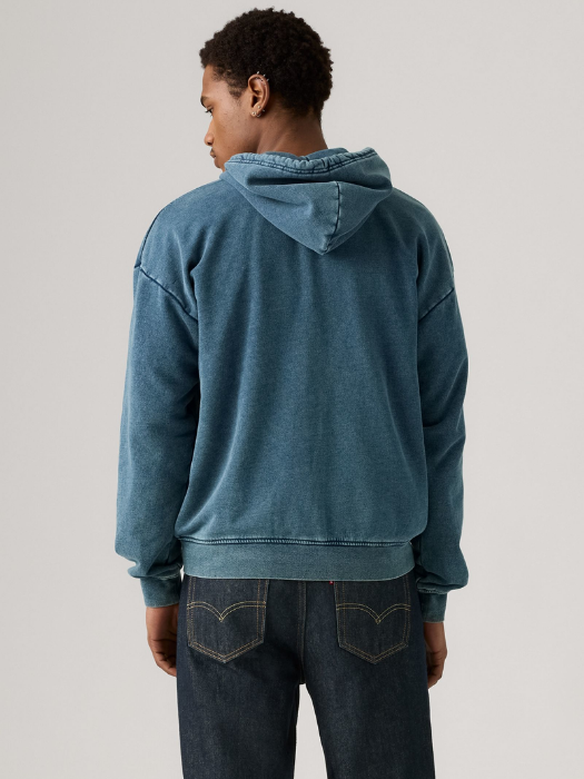 Levi's Мужской Свитшот Синий Relaxed [2]