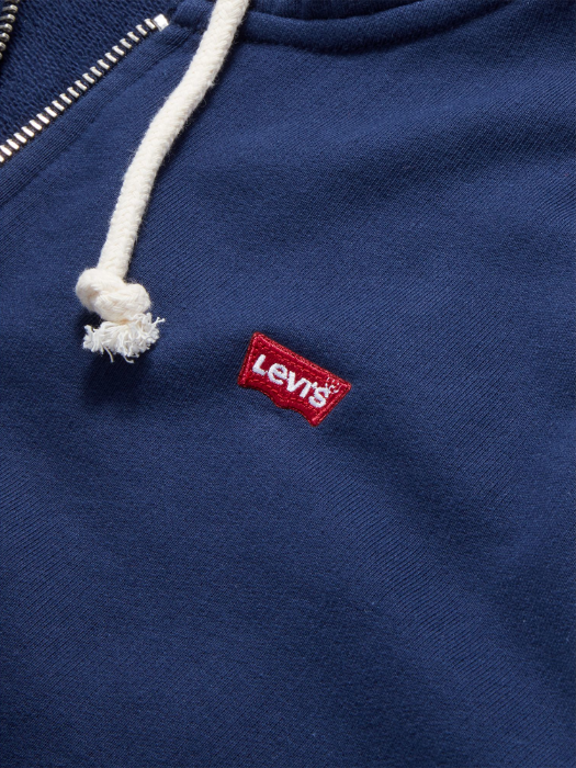 Levi's Мужской Свитшот Темно-Синий Regular [5]