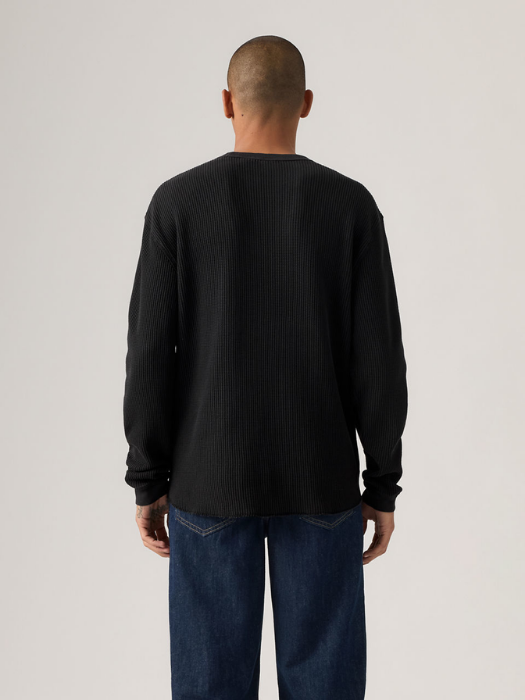 Levi's Мужской Свитшот Чёрный Relaxed [4]