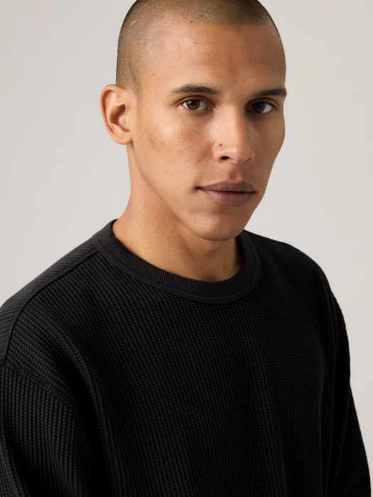 Levi's Мужской Свитшот Чёрный Relaxed [3]