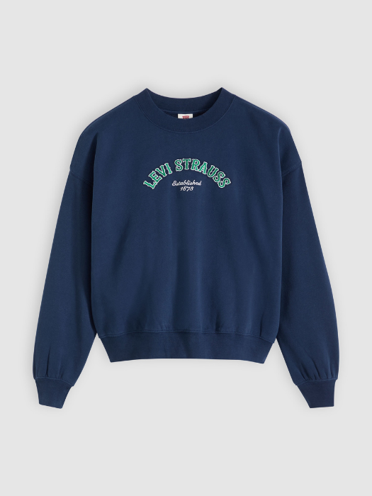 Levi's Bluza Navy Relaxed Femei [5]