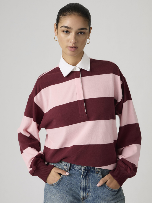 Levi's Bluza Rosie-Visinie Relaxed Femei [3]