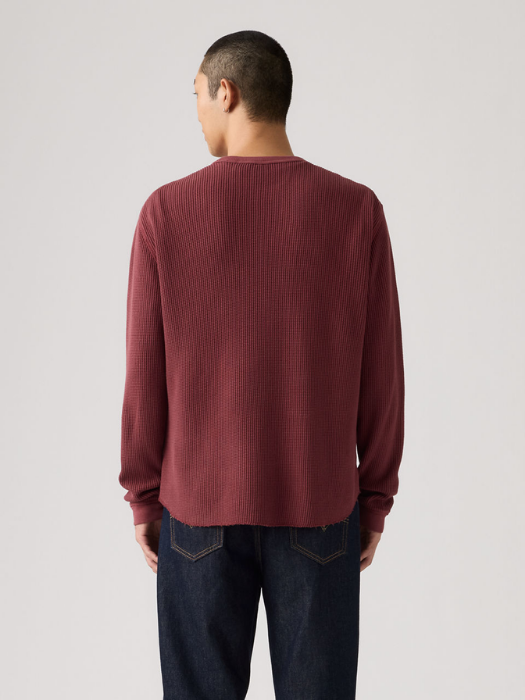 Levi's Мужской Свитшот Красный Relaxed [4]