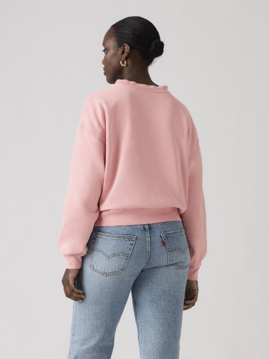 Levi's Bluza Roz Deschis Relaxed Femei [3]