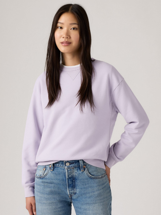 Levi's Женский Свитшот Сиреневый Regular [2]
