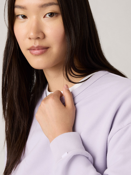 Levi's Женский Свитшот Сиреневый Regular [4]