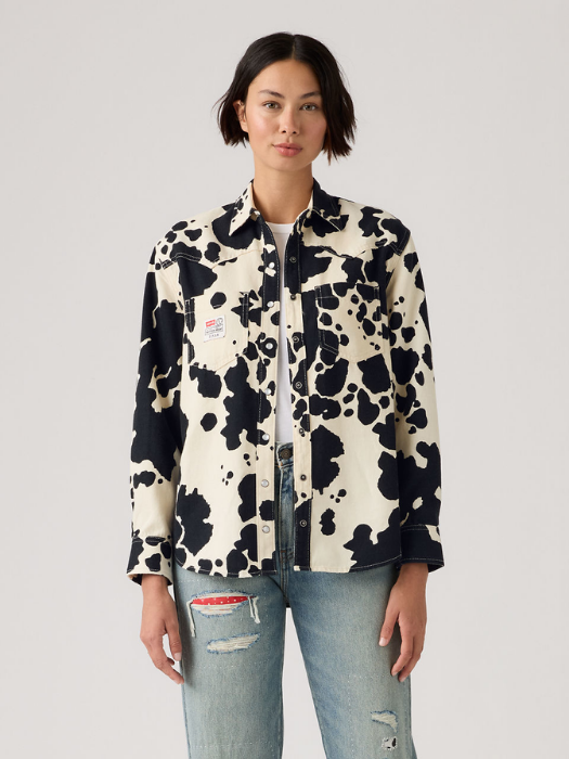 Levi's Camasa Alba/Neagra Regular Femei [1]