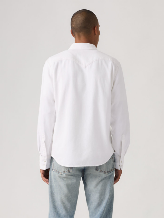 Levi's Мужская Рубашка Белая Regular [4]