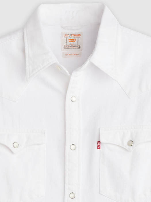 Levi's Мужская Рубашка Белая Regular [6]