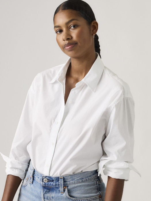 Levi's Женская Рубашка Белая Regular [2]