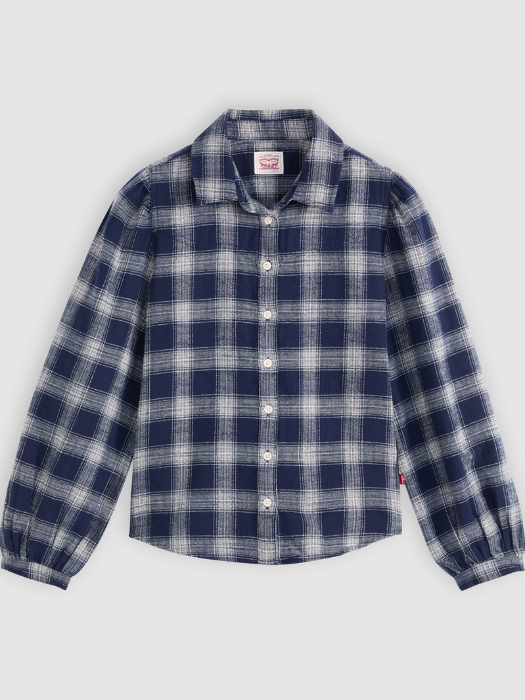 Levi's Рубашка Alb/Albastru Regular [6]