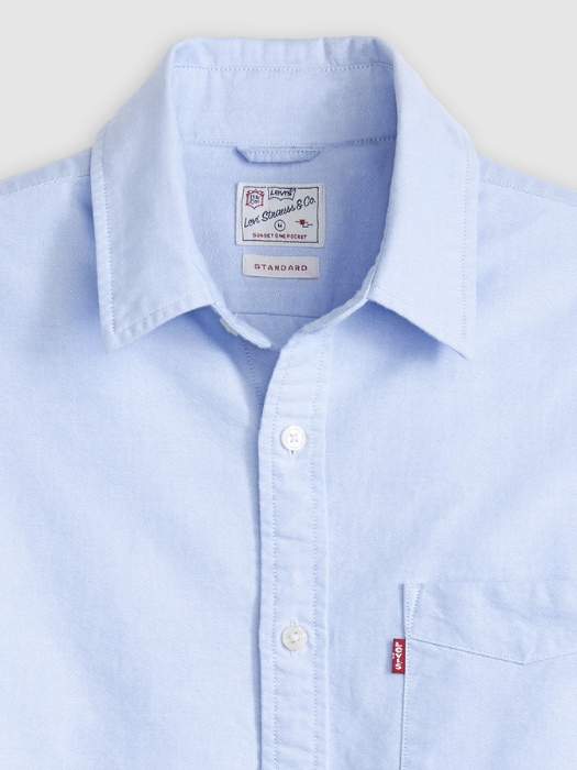 Levi's Мужская Рубашка Синяя Regular [6]