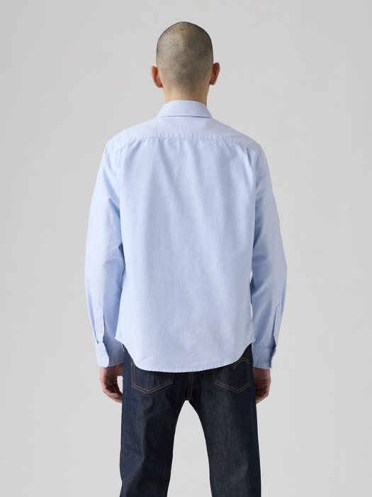 Levi's Мужская Рубашка Синяя Regular [4]