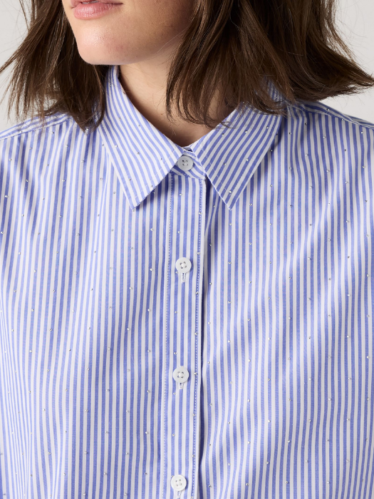 Levi's Camasa Albastra Regular Femei [3]