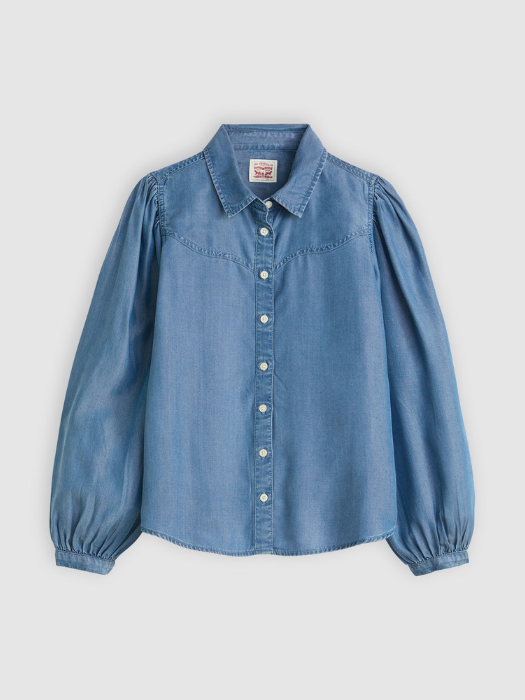 Levi's Camasa Albastra Regular Femei [6]