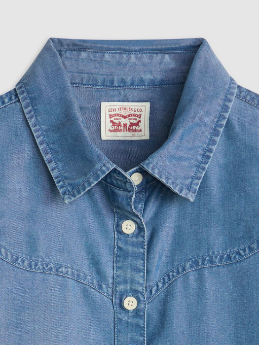 Levi's Camasa Albastra Regular Femei [5]