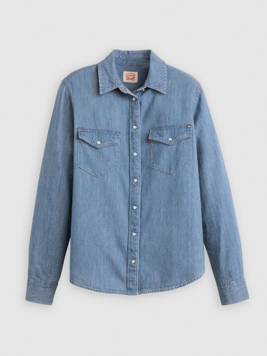 Levi's Camasa Albastra Deschisa Regular Femei [6]