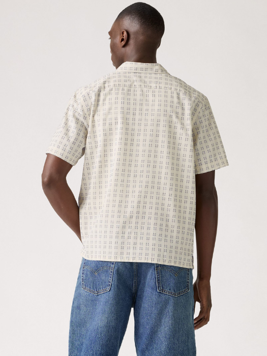 Levi's Camasa Cu Maneca Scurta Crem Relaxed Barbati [2]