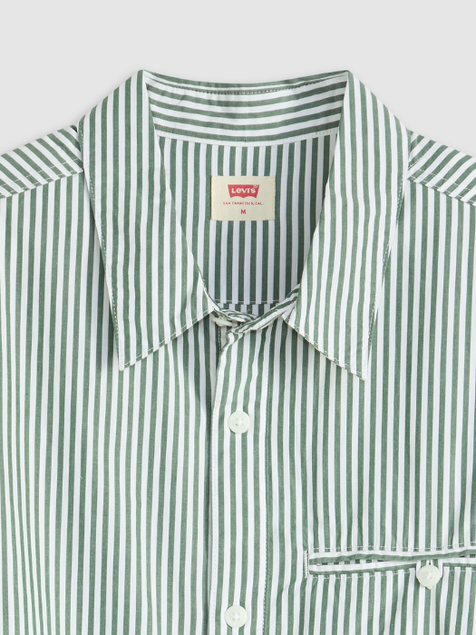 Levi's Рубашка С Коротким Рукавом Verde Relaxed [5]