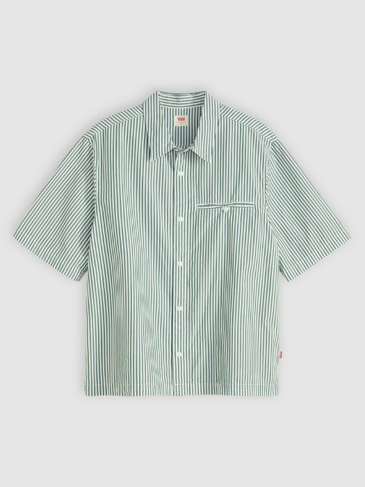 Levi's Рубашка С Коротким Рукавом Verde Relaxed [6]