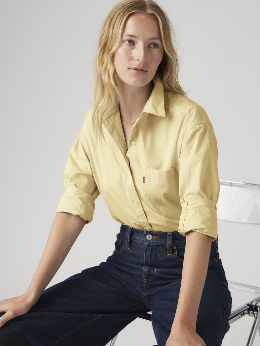 Levi's Camasa Galbena Relaxed Femei [3]