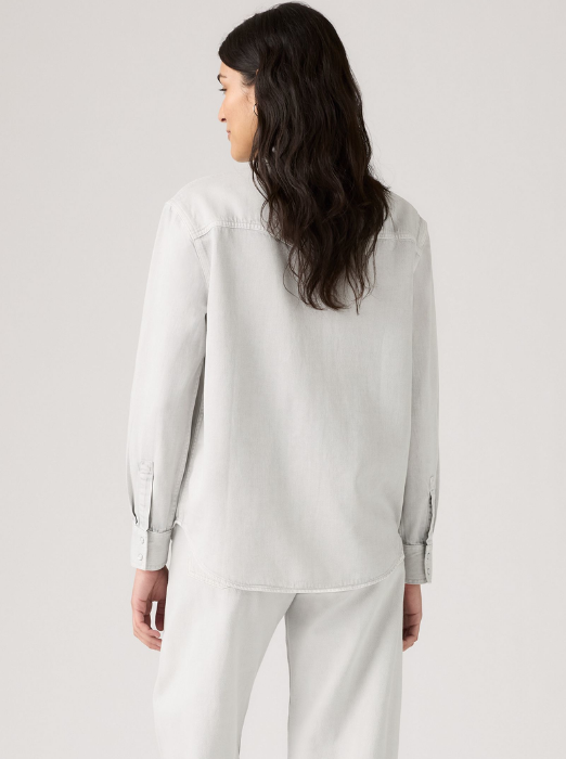 Levi's Camasa Gri Deschis Regular Femei [4]