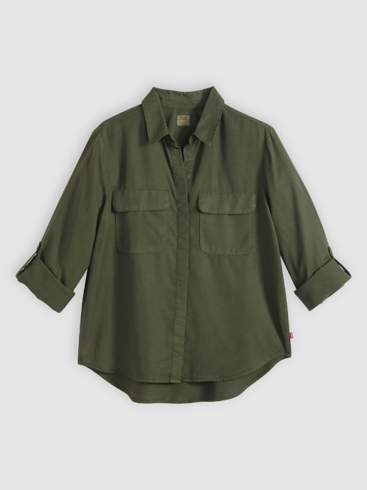 Levi's Camasa Haki Regular Femei [5]