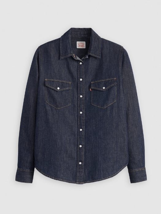 Levi's Женская Рубашка Индиго Regular [6]