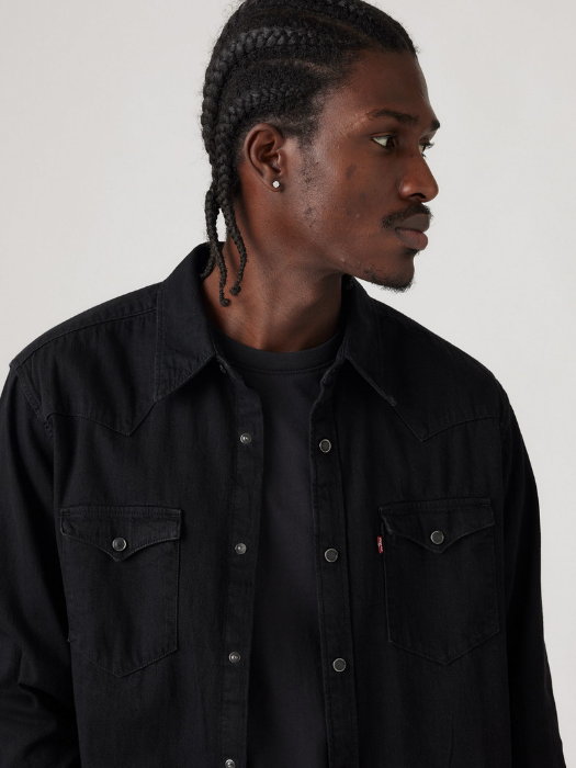 Levi's Camasa Neagra Regular Barbati [4]