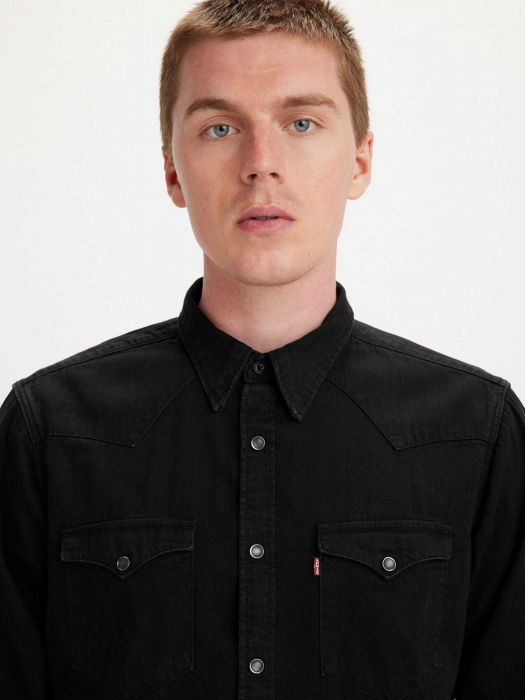 Levi's Camasa Neagra Regular Barbati [3]