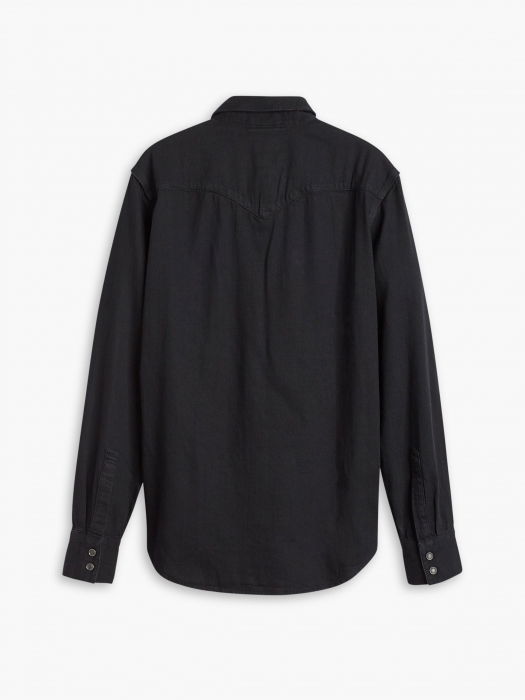 Levi's Мужская Рубашка Чёрная Regular [5]