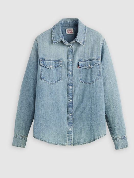 Levi's Camasa Albastra Regular Femei [5]