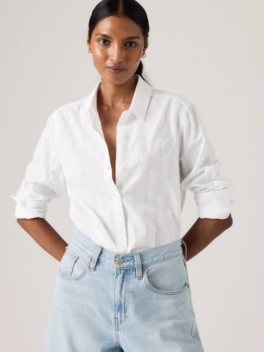 Levi's Camasa Alba Regular Femei [2]