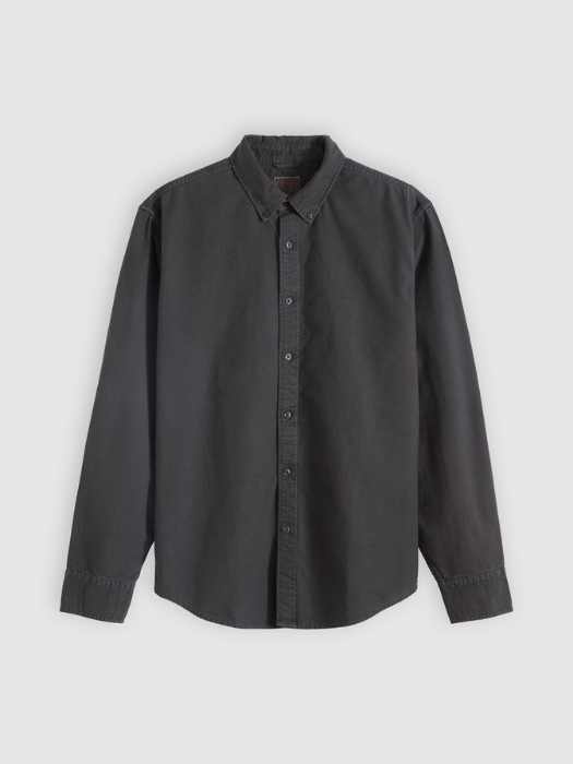 Levi's Мужская Рубашка Чёрная Regular [7]
