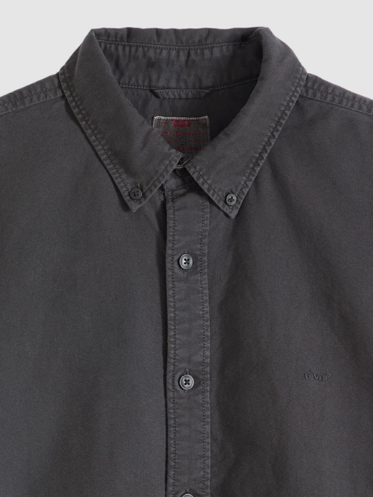 Levi's Мужская Рубашка Чёрная Regular [6]