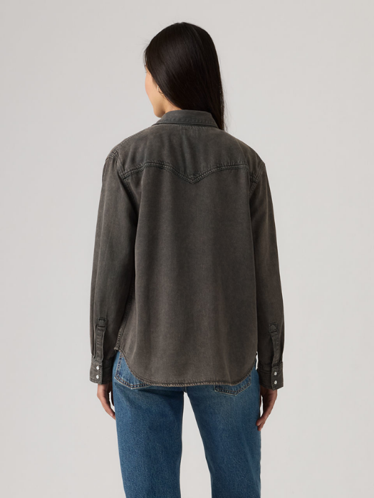 Levi's Camasa Neagra Relaxed Femei [3]