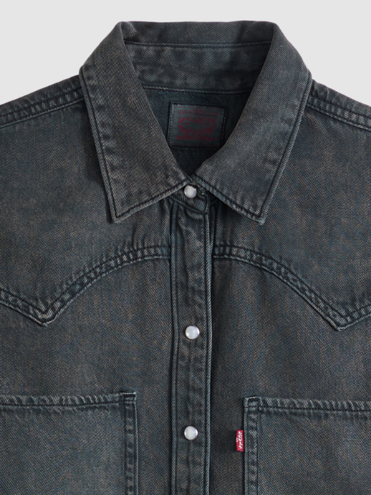 Levi's Camasa Neagra Relaxed Femei [5]