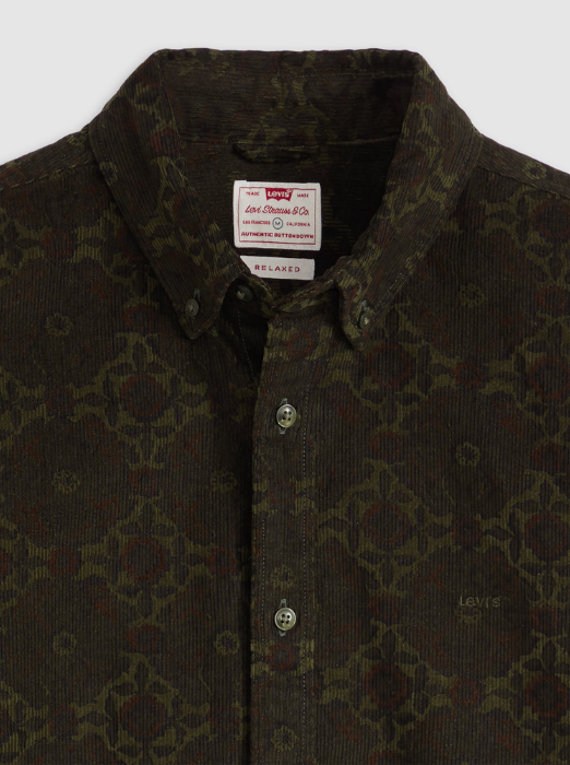 Levi's Camasa Verde Masliniu Relaxed Barbati [5]